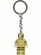 LEGO Schlüsselanhänger Minifigure Gold
