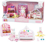 Miniature Toy Bay Dreamy Λαγουδάκι με Βρεφικό Υπνοδωμάτιο 50-6618