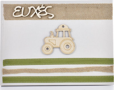 Baptism wish books tractor burlap olive oil baptism wish books