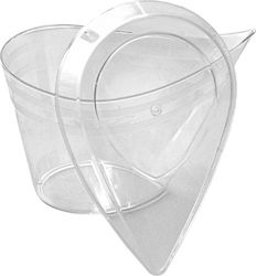 DK Set von 50 mit einer Kapazität von 200ml Transparent