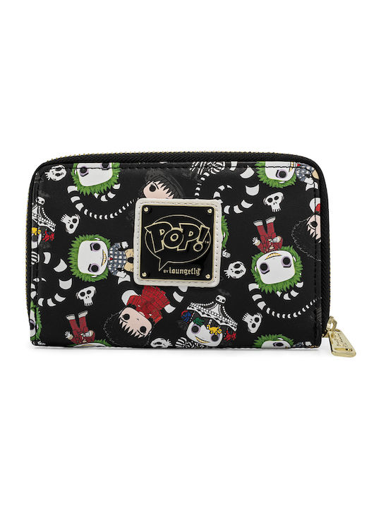 Loungefly Beetlejuice Aop Zip Around Wallet BTJWA0007