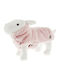 Ferribiella Gemma Coat Pink Dog Coat with 24cm Back Length