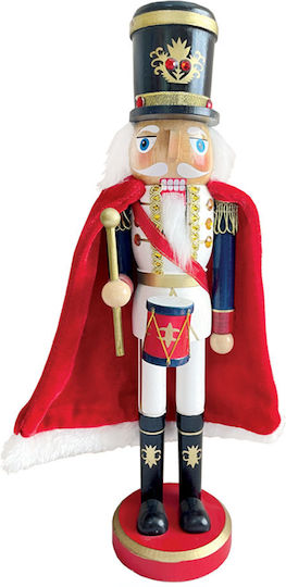 Aca Wooden Christmas Nutcracker 60cm Multicolour