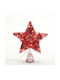 Връх Star Червена Осветен 23x23см.