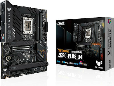 Asus TUF GAMING Z690-PLUS D4 Placă de bază ATX cu Intel 1700 Socket