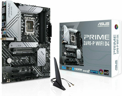 Prime Z690-P WIFI D4 Motherboard ATX με Intel 1700 Socket