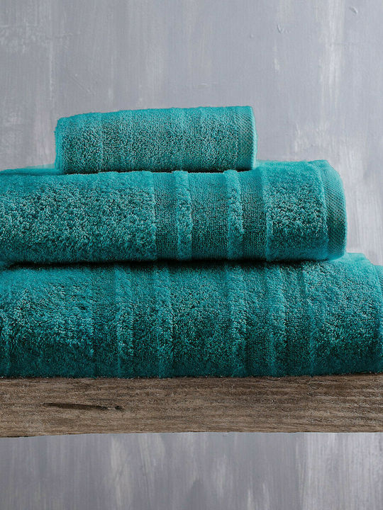 Rythmos Bath Towel Laura 70x140cm Petrol Weight...