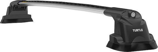Turtle Turtle Air3 94cm. für BMW Serie 3 (mit Dachträgerfüßen und Schloss) Silber
