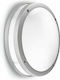 Gea Luce Ura Outdoor Ceiling Flush Mount in Gray Color GES291