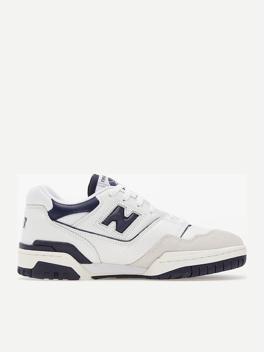 New Balance 550 Ανδρικά Sneakers Λευκά