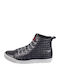 Leder Schwarz Herrenstiefel
