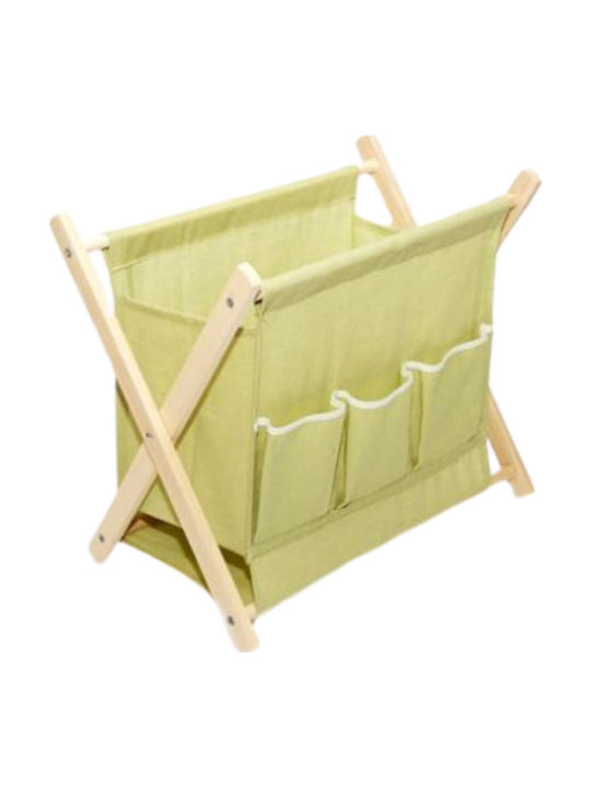 Karageorgos Bros Fabric Magazine Rack Lahani 40x40cm
