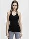 Urban Classics TB697 Women's Summer Blouse Cotton Sleeveless Black