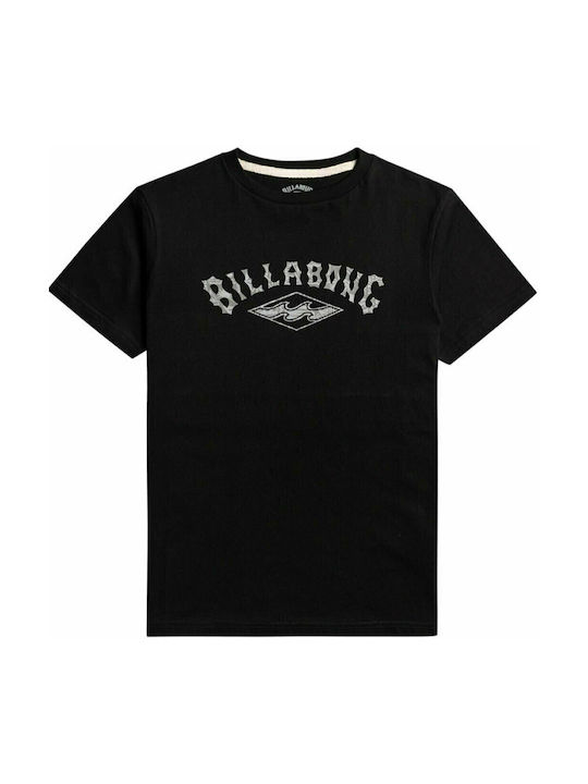 Billabong Kids' T-shirt Black Arch Origin