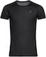 Odlo Active F-Dry Herren Thermo Kurzarmshirt Schwarz