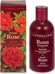 L' Erbolario Purple Rose Αφρόλουτρο 250ml