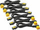 APC IEC C13 - IEC C14 Kabel 1,8 m Schwarz AP8706R-WW