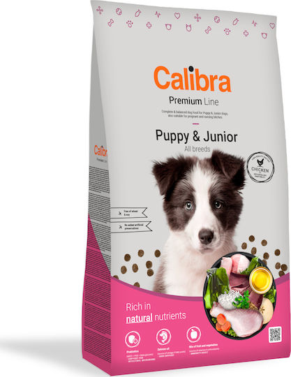 Calibra Premium Puppy & Junior 3kg Ξηρά Τροφή για Κουτάβια με Πουλερικά