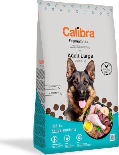 Calibra Premium Adult Large 3kg Dry Food for Adult Large Breed Dogs with Chicken