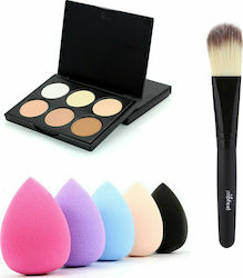 Popfeel 6 Colors Makeup Set for the Eyes #1 3pcs