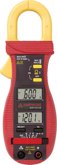 Amprobe Ampermetru clește Digital 600A AC ACD-14 Plus cu Cleme