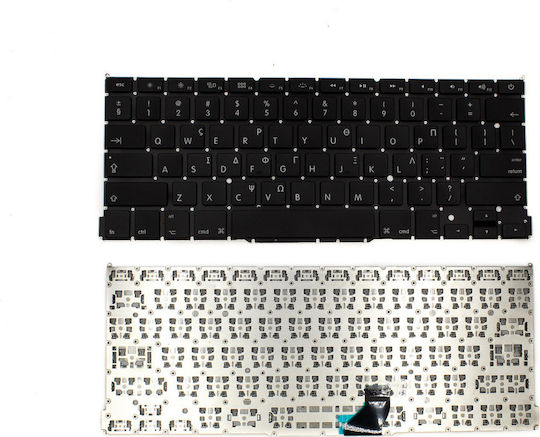 Apple Laptop-Tastatur Für Macbook Pro Retina 13" A1502 Ohne Rahmen Und Griechisch (GR) In Schwarz