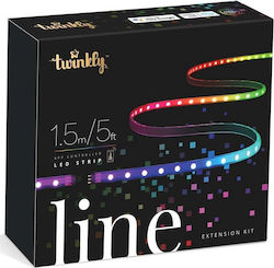 Twinkly Line Extension LED Streifen Versorgung 220V RGB Länge 1.5m und 60 LED pro Meter