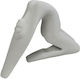 Espiel Decorative Statuette made of Plaster Woman in Grey 22cm 1pcs