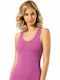 Women's Sleeveless T-Shirt Purple