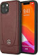 Mercedes-Benz Urban Back Cover Δερμάτινο Κόκκινο (iPhone 13 mini)