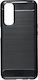 Forcell Carbon Back Cover Πλαστικό Μαύρο (Realme C21)