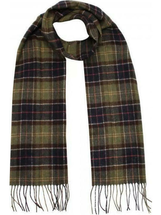 Barbour Мъжки шал Вълна Green Tartan