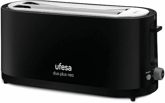 Ufesa TT7475 Φρυγανιέρα 2 Θέσεων 1400W Μαύρη