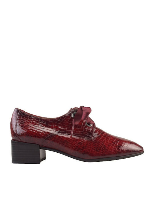 Women's Oxford Boots Burgundy