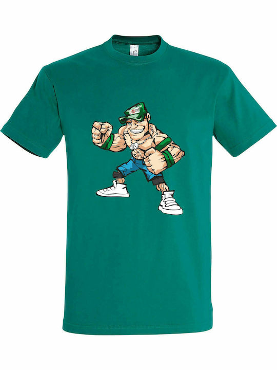 T-shirt Unisex " John Cena ", Emerald