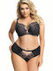 K647 Minimizer Minimizer Bra without Padding Underwire Black