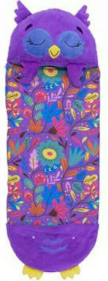Happy Nappers Λούτρινο Chestnut The Purple Owl Medium 50 εκ.