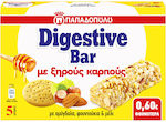 Παπαδοπούλου Digestive Cereal Bar with Dry Nuts & Honey (5x28gr) 140gr