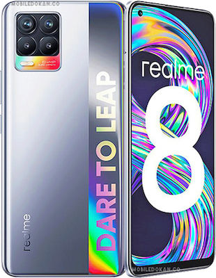 Realme 8 Dual SIM (8GB/128GB) Cyber Silver