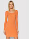 Guess Gloria Mini Dress Orange