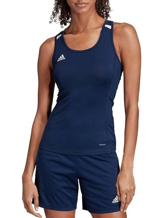 adidas Team 19 Compression Damen Thermo ärmelloses Shirt Blau