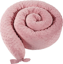 Das Home Baby Bubble Crib Bumpers Snake Inside Pink 12x200cm