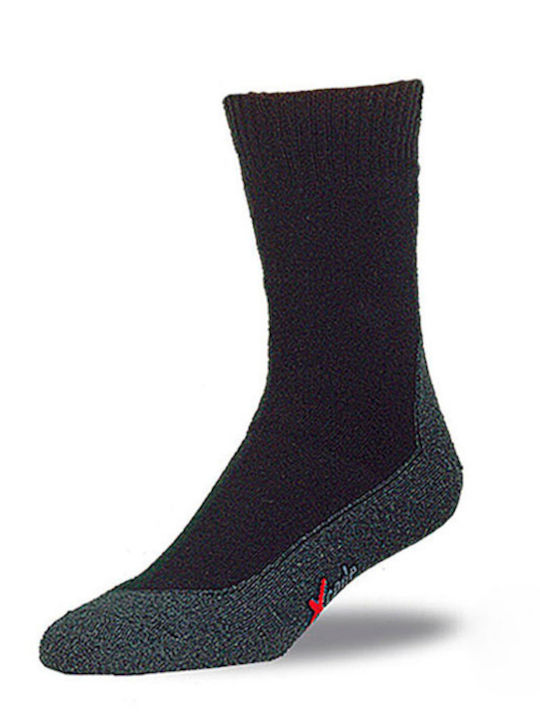 Xcode Adventure Running Socks Black 1 Pair