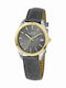 Jacques Lemans La Passion Γυναικείο Ρολόι 34mm Μπαταρίας με Γκρι Δερμάτινο Λουράκι