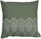 Espiel Espiel Sofa Cushion 100% Cotton Green 45x45cm