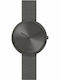 Jacques Lemans Design Collection Damen Uhr mit Gray Metallarmband