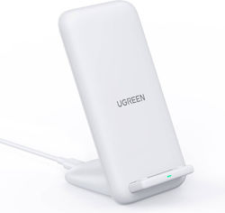 Ugreen Încărcător Wireless (Qi Pad) 15W Albς (CD221)