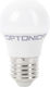 Optonica LED-Lampe 5W für Fassung E27 und Form G45 Naturweiß 380lm