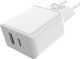 GRAB N GO Φορτιστής Χωρίς Καλώδιο με Θύρα USB-A και Θύρα USB-C 20W Λευκός (GNG270)