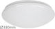 Rabalux Lucas Ceiling Mount Light 33cm White with Integrated LED